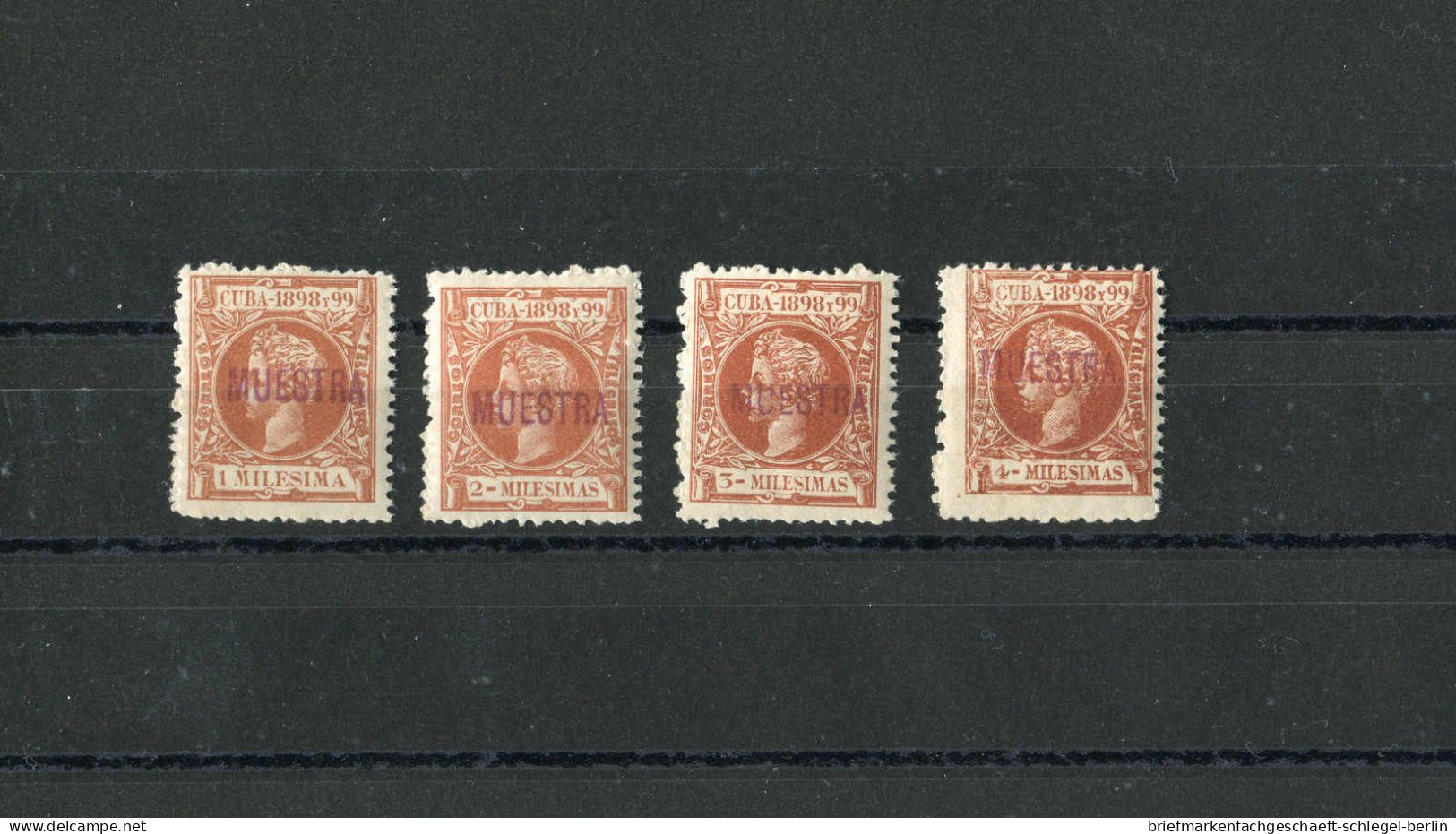Cuba, 1898, 112-116 Spec., Postfrisch - Kuba