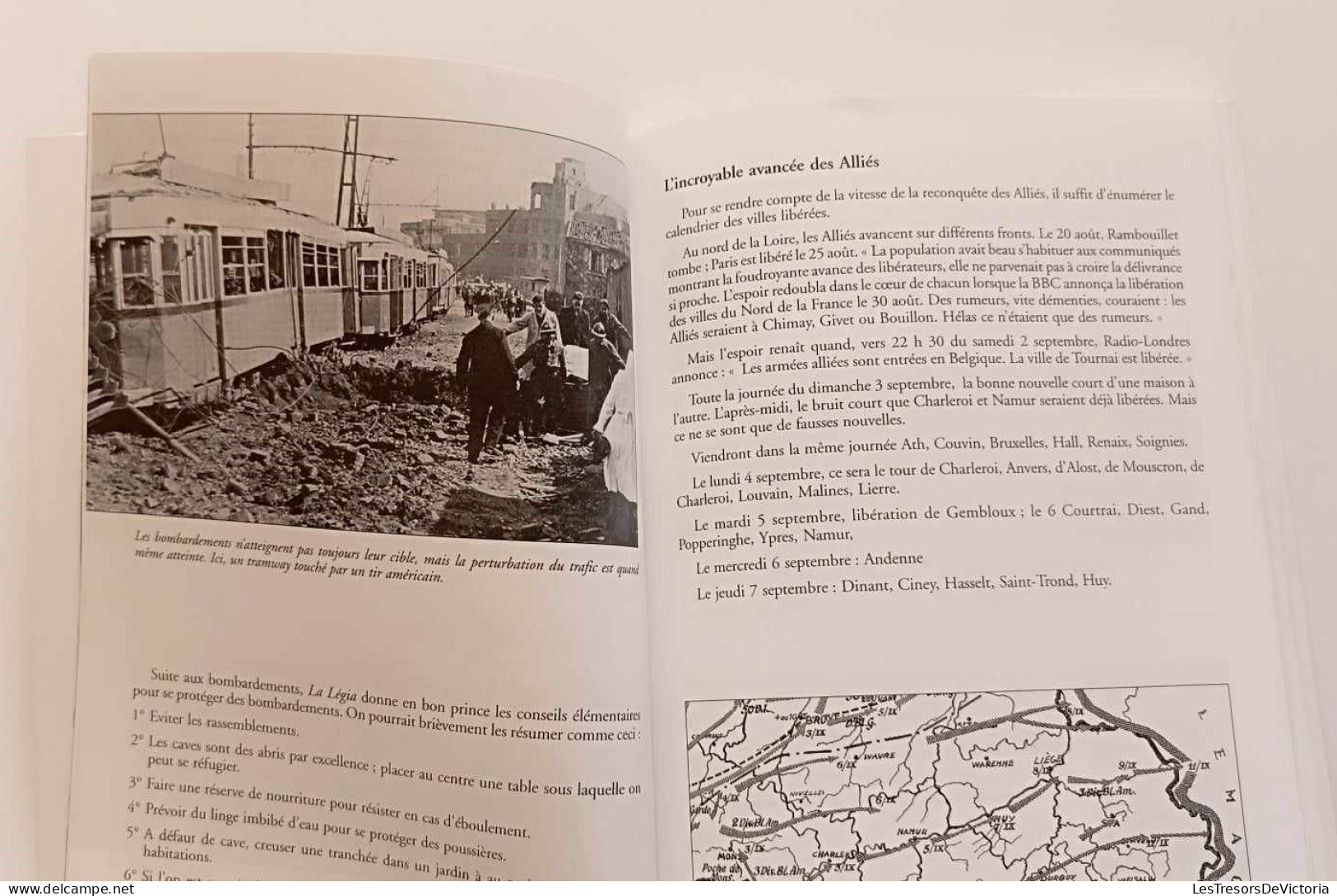 Livre En Français -Liège Libéré - Album Et Chronique De La Libération - Les éditions Molinay - Dim:17/25cm - Guerre 1939-45