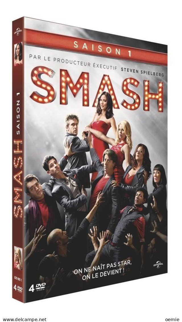 SMASH  L 'INTEGRAL  DE LA  SAISON  1   (  4 DVD  )  EPISODES    621  Mm  ENVIRON - Policiers