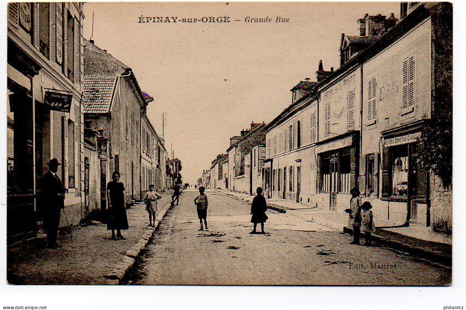 Epinay Sur Orge : Grande Rue - Epinay-sur-Orge