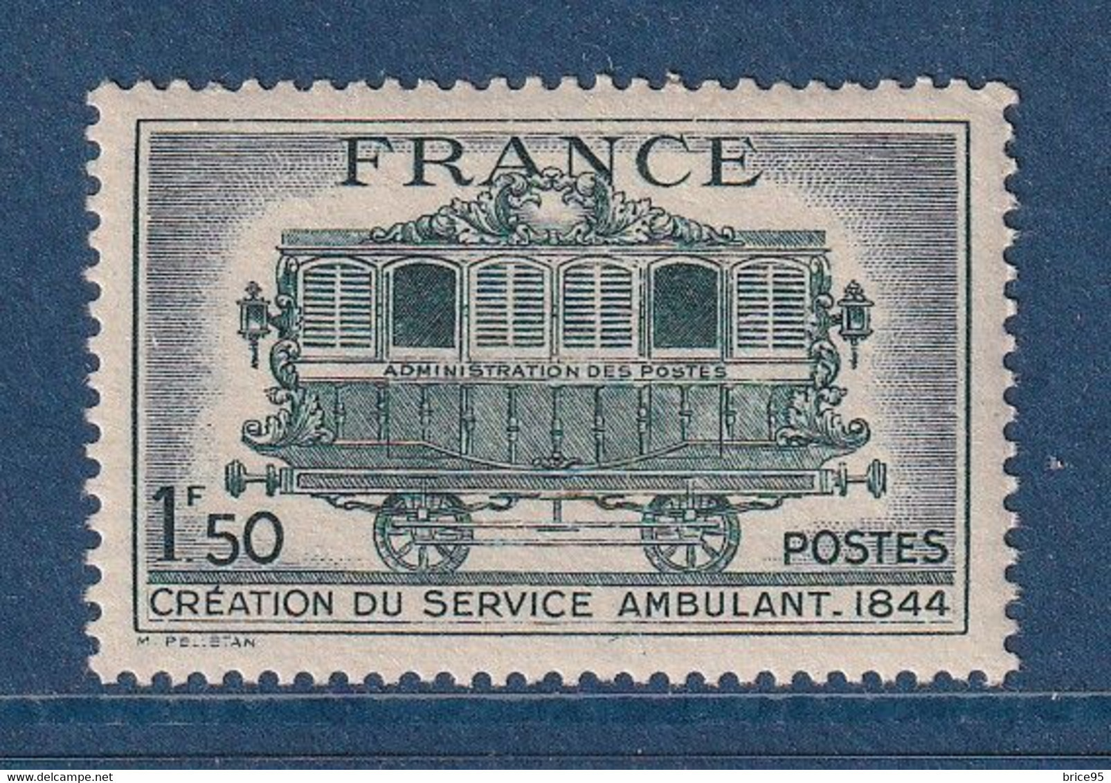 France - YT Nº 609 ** - Neuf Sans Charnière - 1944 - Ungebraucht