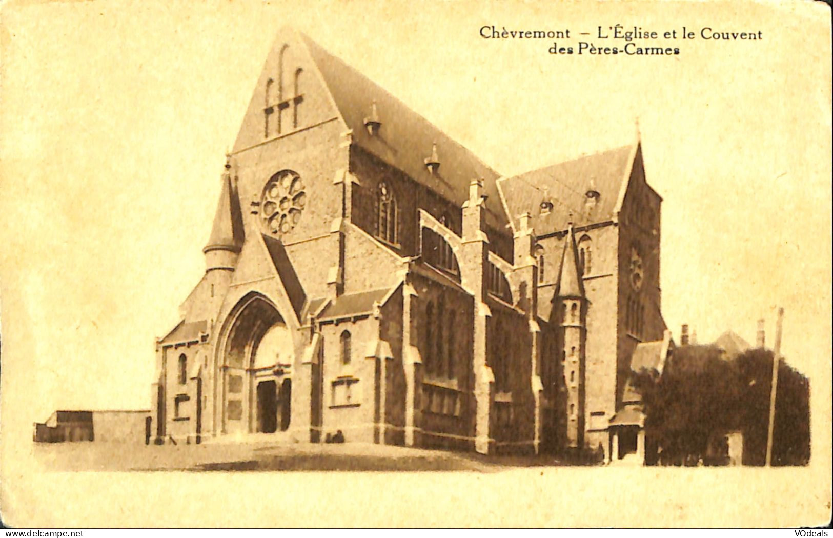 Belgique - Liège - Chevremont - L'Eglise Et Le Couvent Des Pères-Carmes - Chaudfontaine