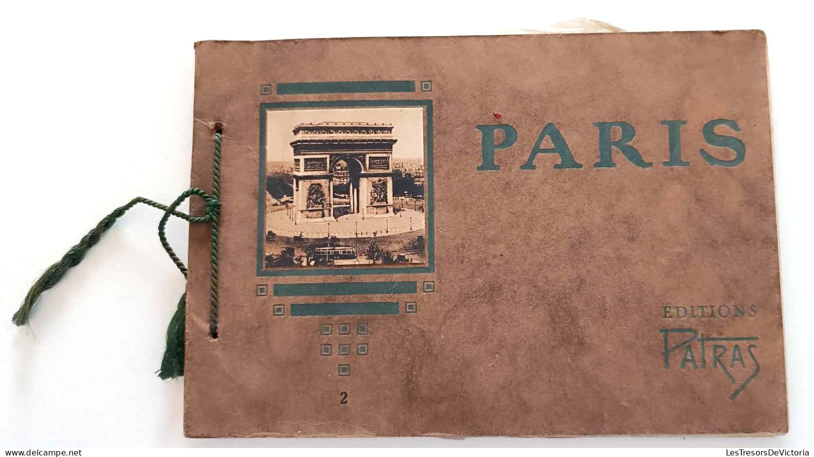 Livre En Français - Paris - Edition Patras - Dim:22/16cm - Livre De Vues Photographiques - Geografía