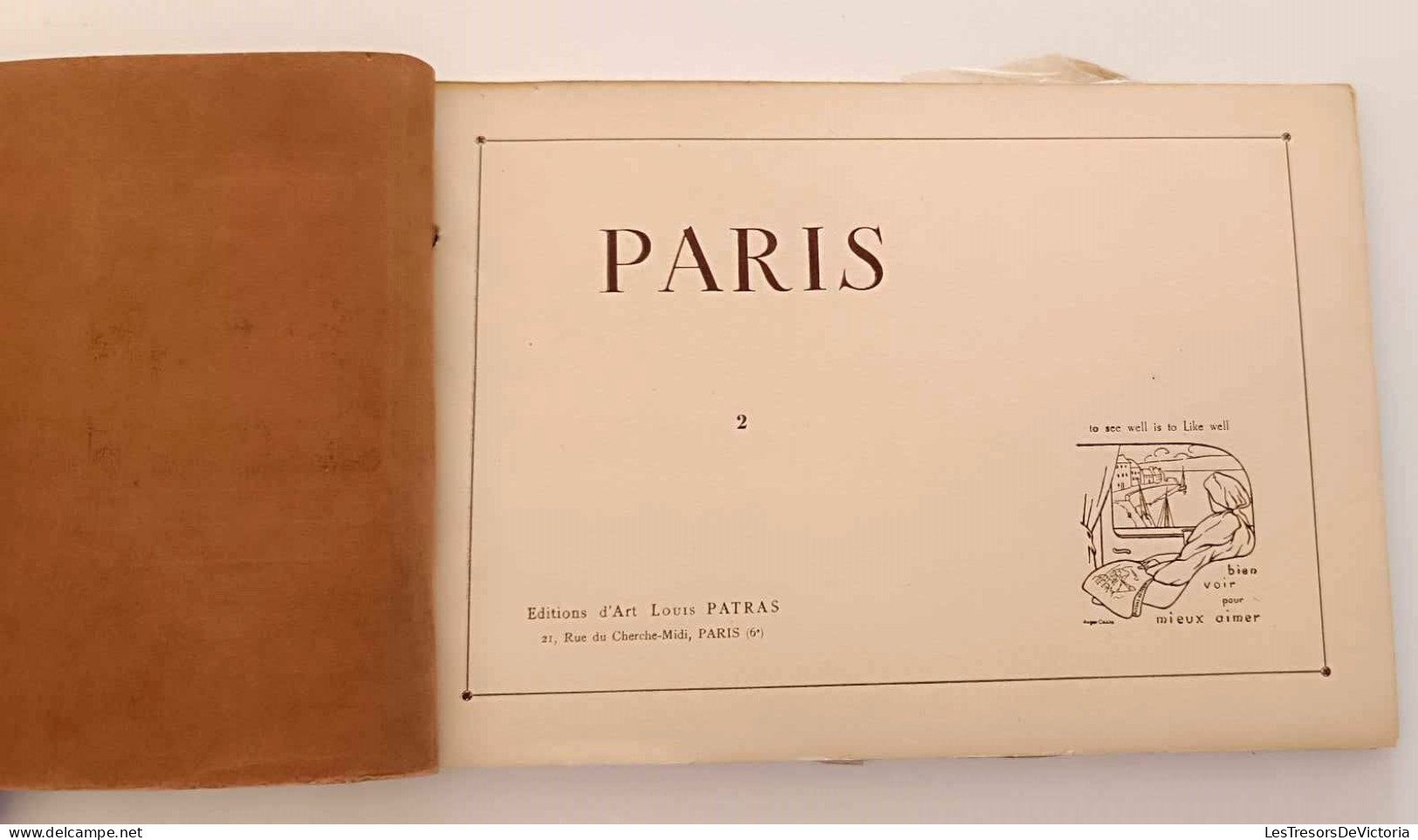 Livre En Français - Paris - Edition Patras - Dim:22/16cm - Livre De Vues Photographiques - Géographie