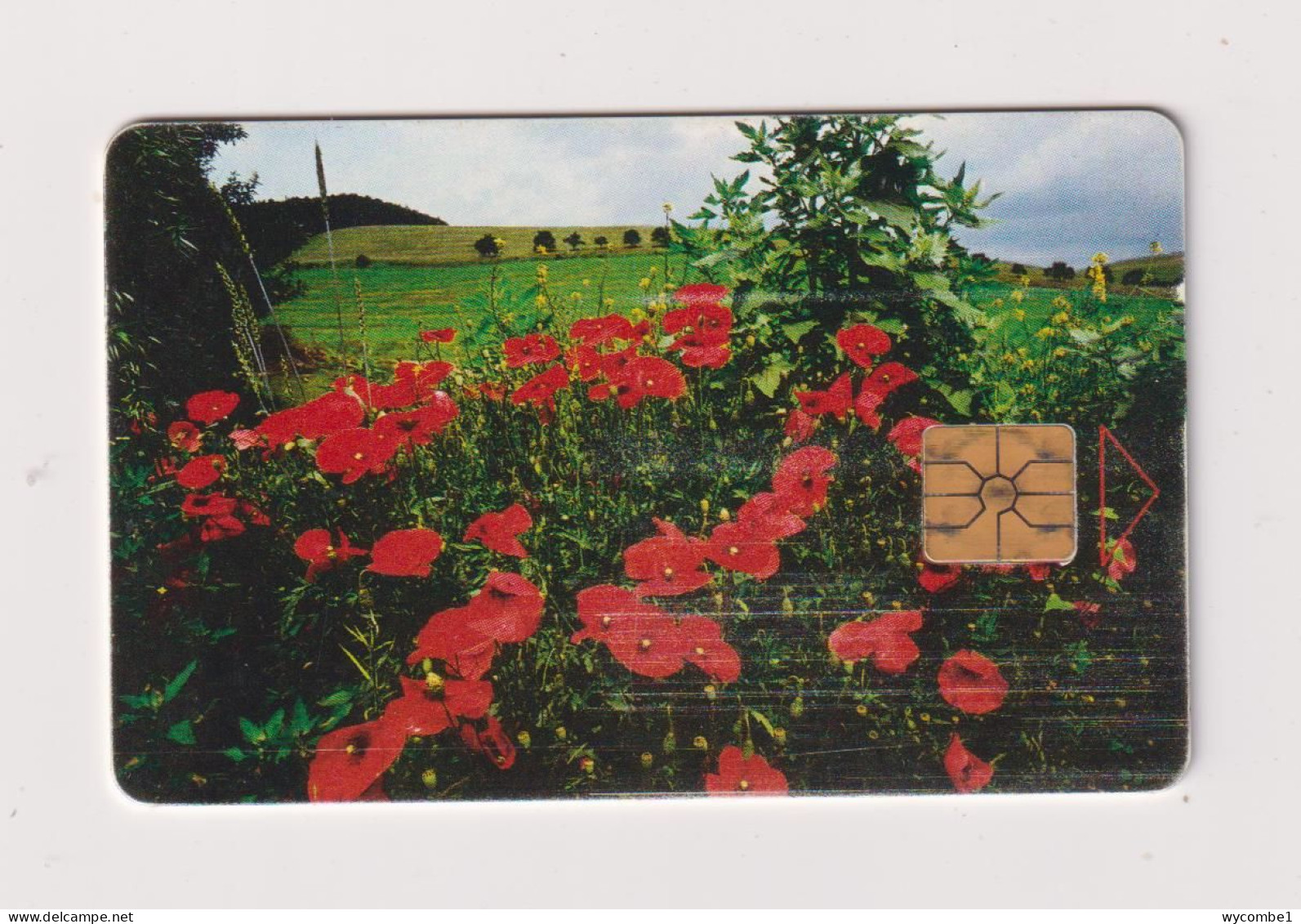 CZECH REPUBLIC - Poppies Chip Phonecard - Tsjechië