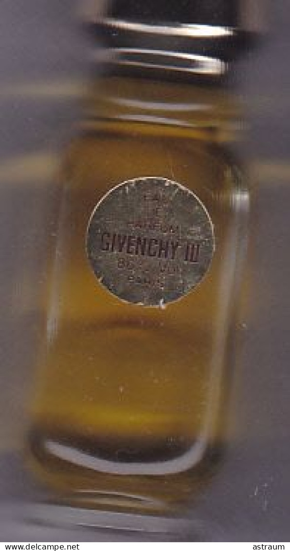 Lot 2 Miniature Vintage Parfum - Givenchy - EDT + EDP  - Givenchy III - Pleine Sans  Boite 4ml - Miniatures Femmes (sans Boite)