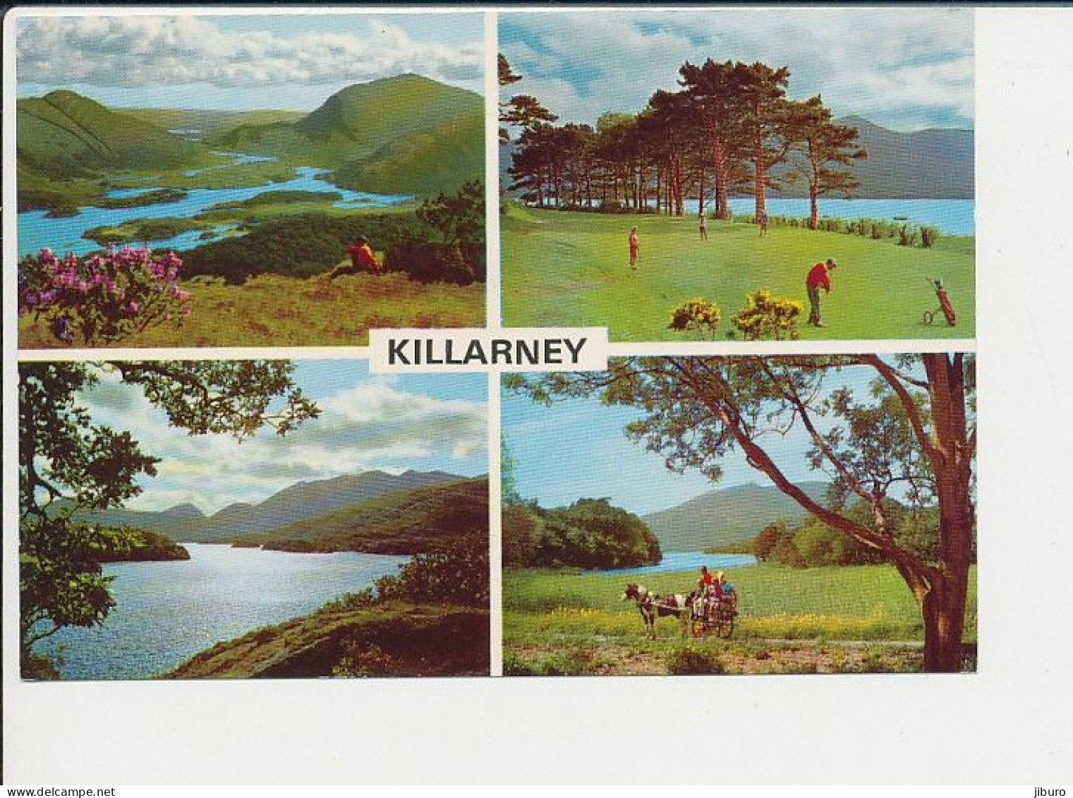 Killarney Irlande Kerry Terrain De Golf Sport Lacs 2/402 - Kerry