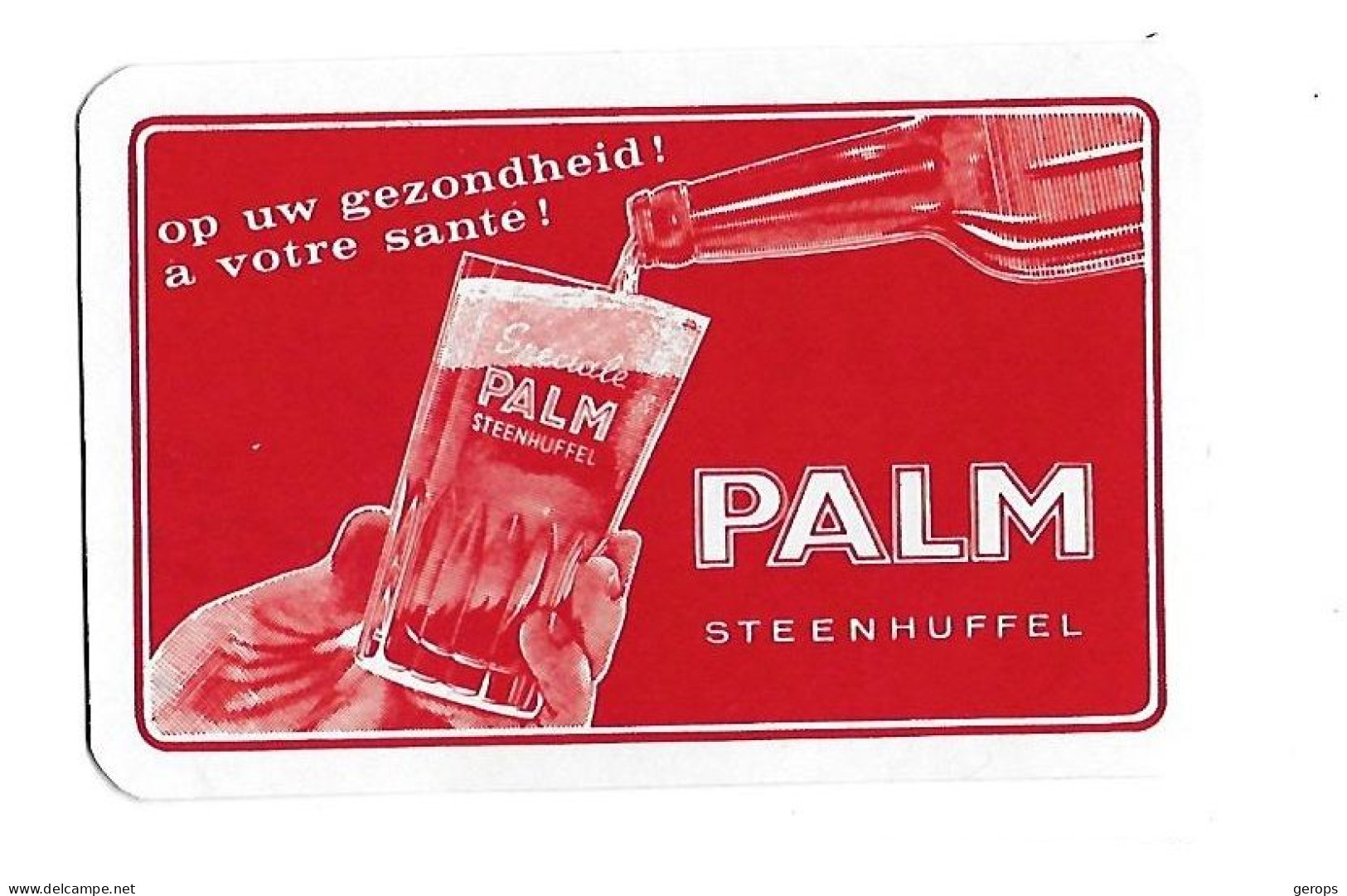 125a 1 Losse Speelkaart Brij. Palm Steenhuffel - Autres & Non Classés