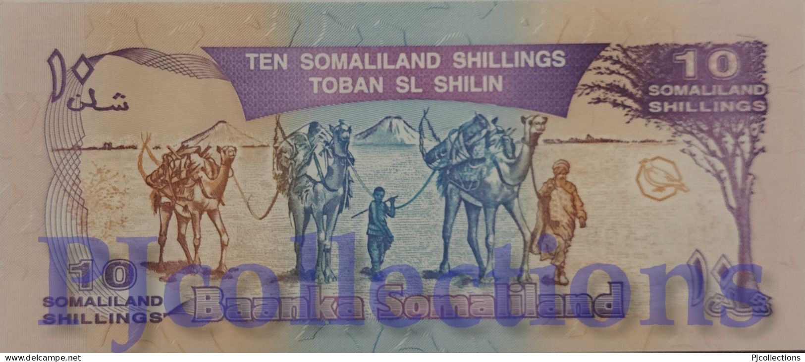 SOMALILAND 10 SHILLINGS 1994 PICK 2a UNC - Other - Africa