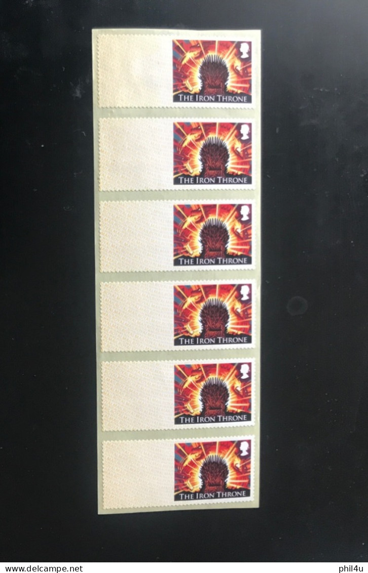 GB Post & Go Blank Strips Of 6 Collect As Cinderella 5 Different See Photos - Werbemarken, Vignetten