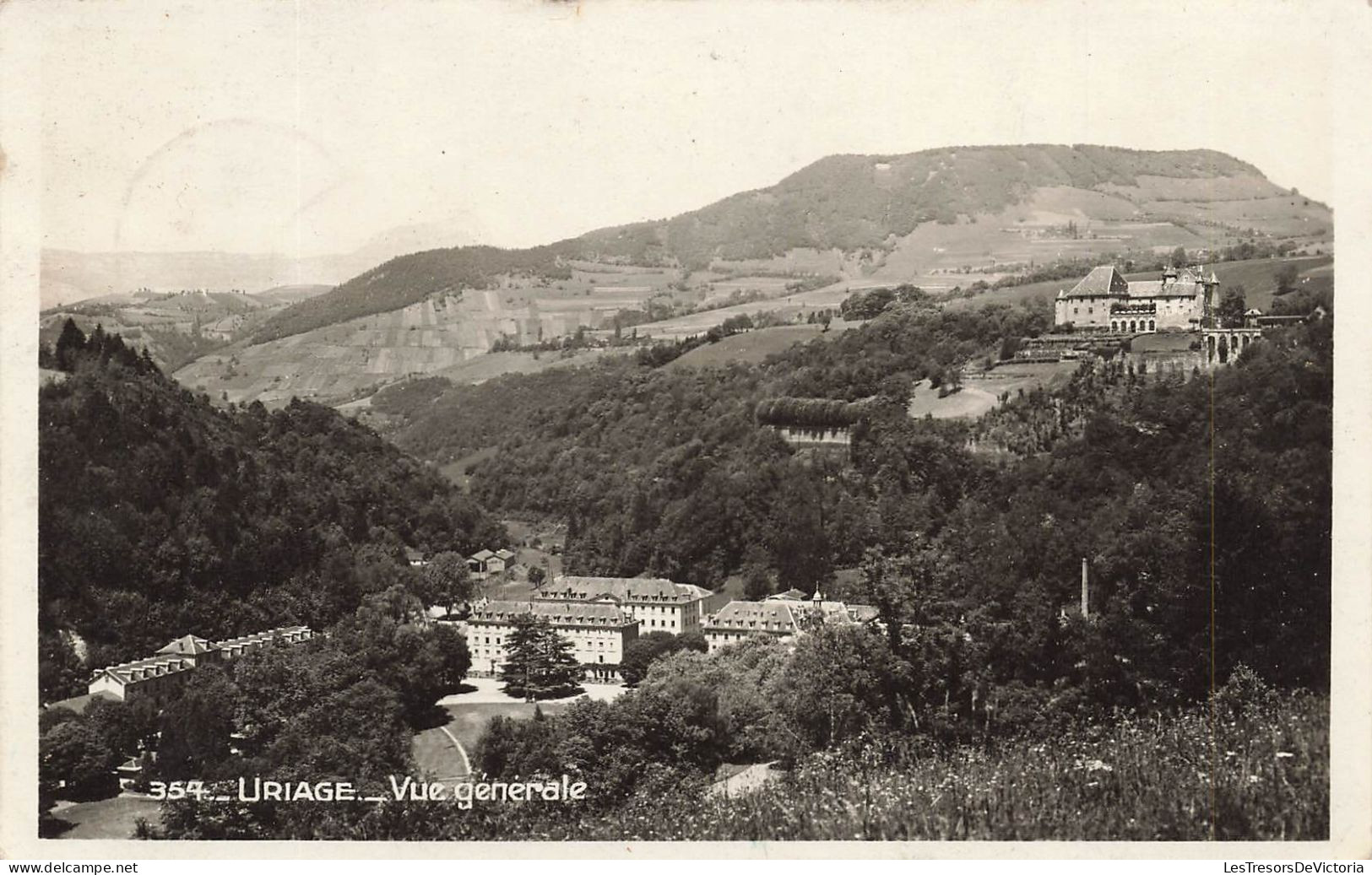 FRANCE - Uriage - Vue Générale De La Ville Et De Ses Environs - Carte Postale Ancienne - Uriage