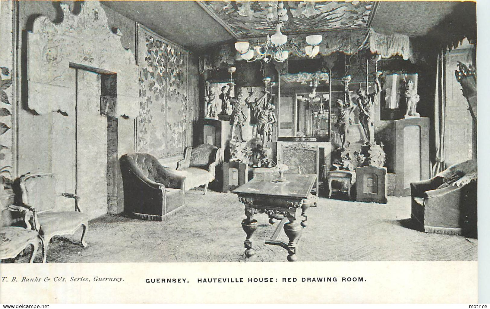 GUERNSEY - Hauteville House, Lot De 4 Cartes Diverses. - Guernsey