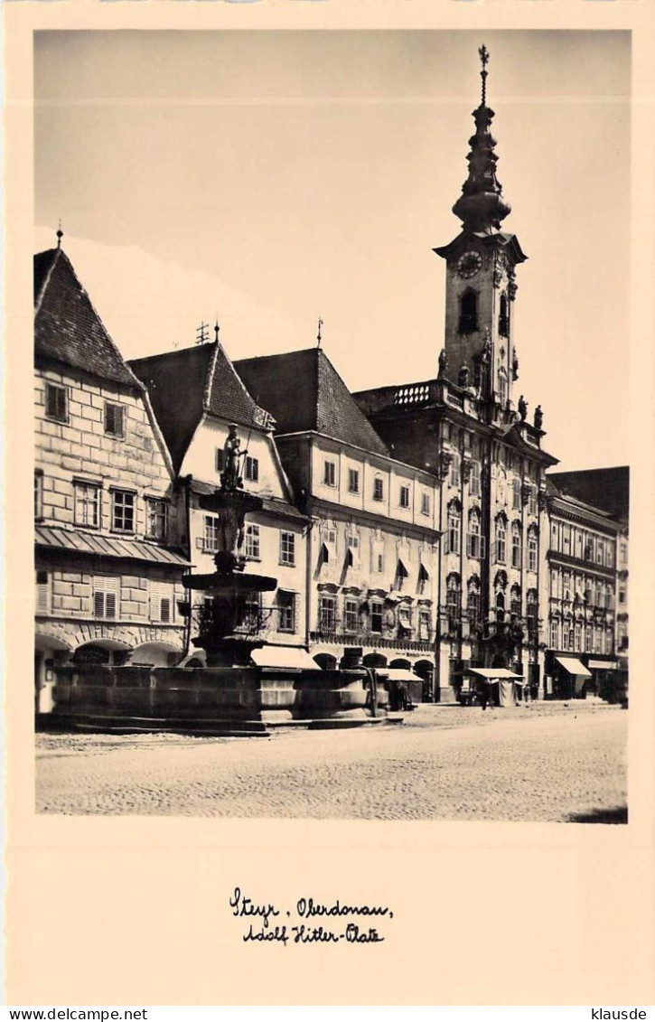 Steyr / Oberdonau - Adolf Hitler Platz - Steyr