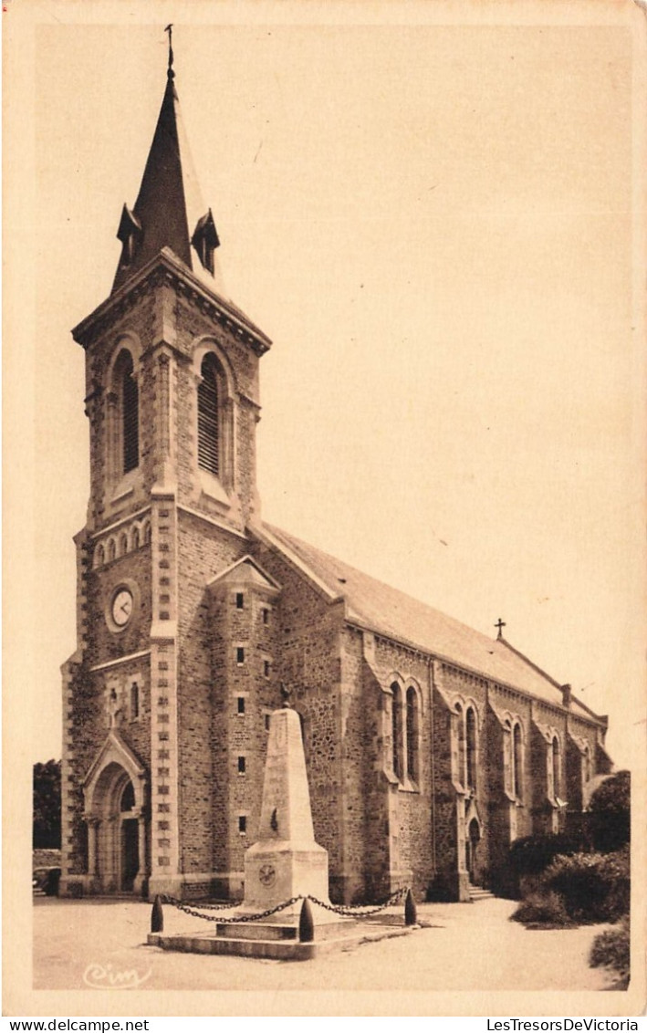 FRANCE - Mesquer - L'église - Carte Postale Ancienne - Mesquer Quimiac