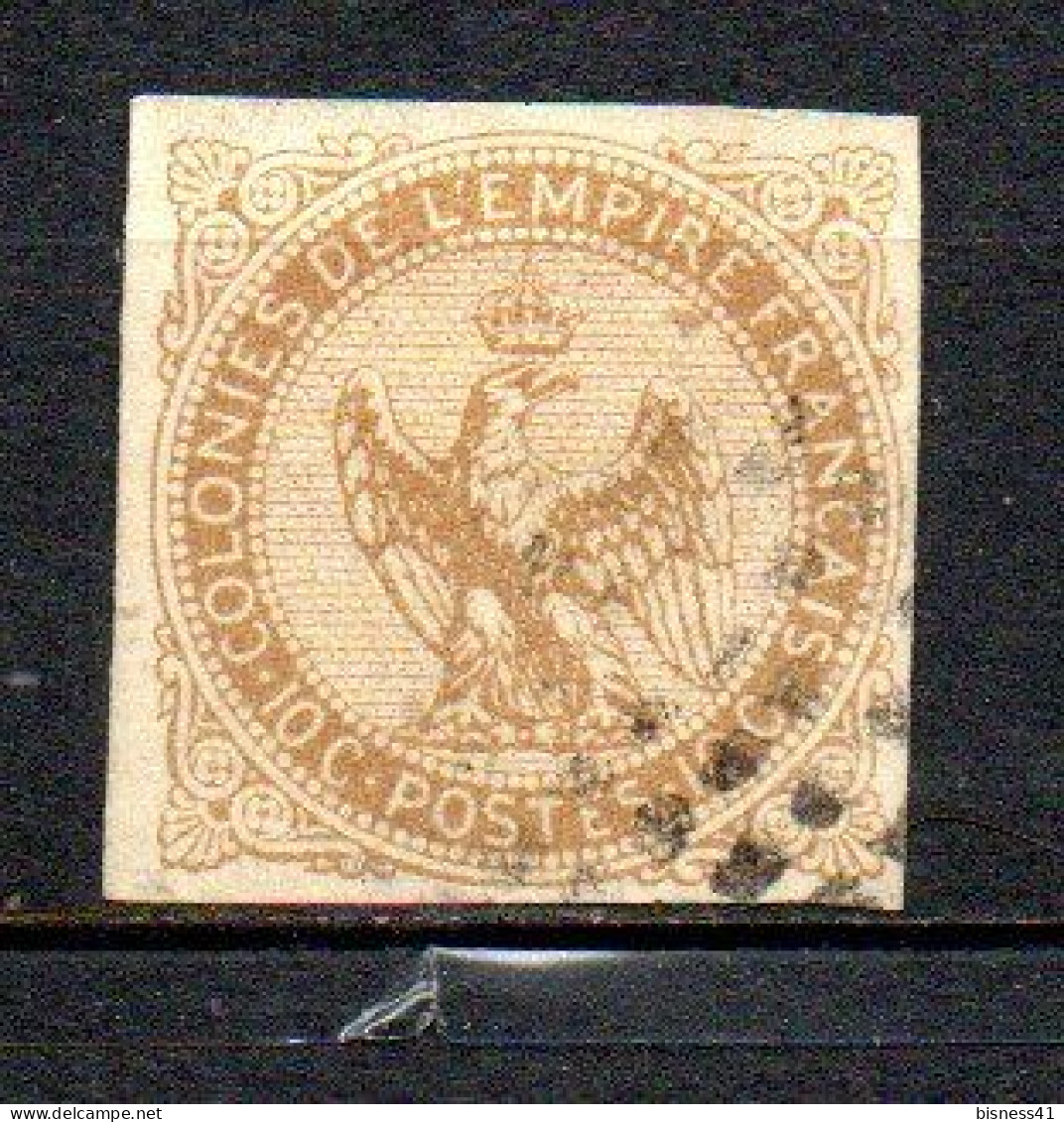 Col41 Colonies Générales N° 3 Oblitéré Cote 12,00 € - Eagle And Crown