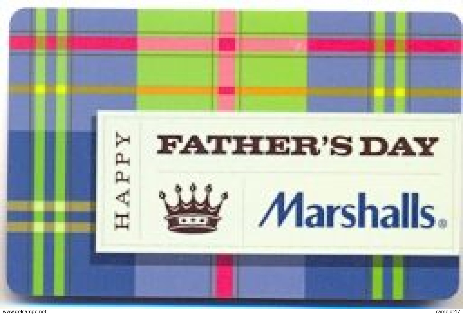 Marshalls  U.S.A., Carte Cadeau Pour Collection, Sans Valeur, # Marshalls-98 - Gift And Loyalty Cards