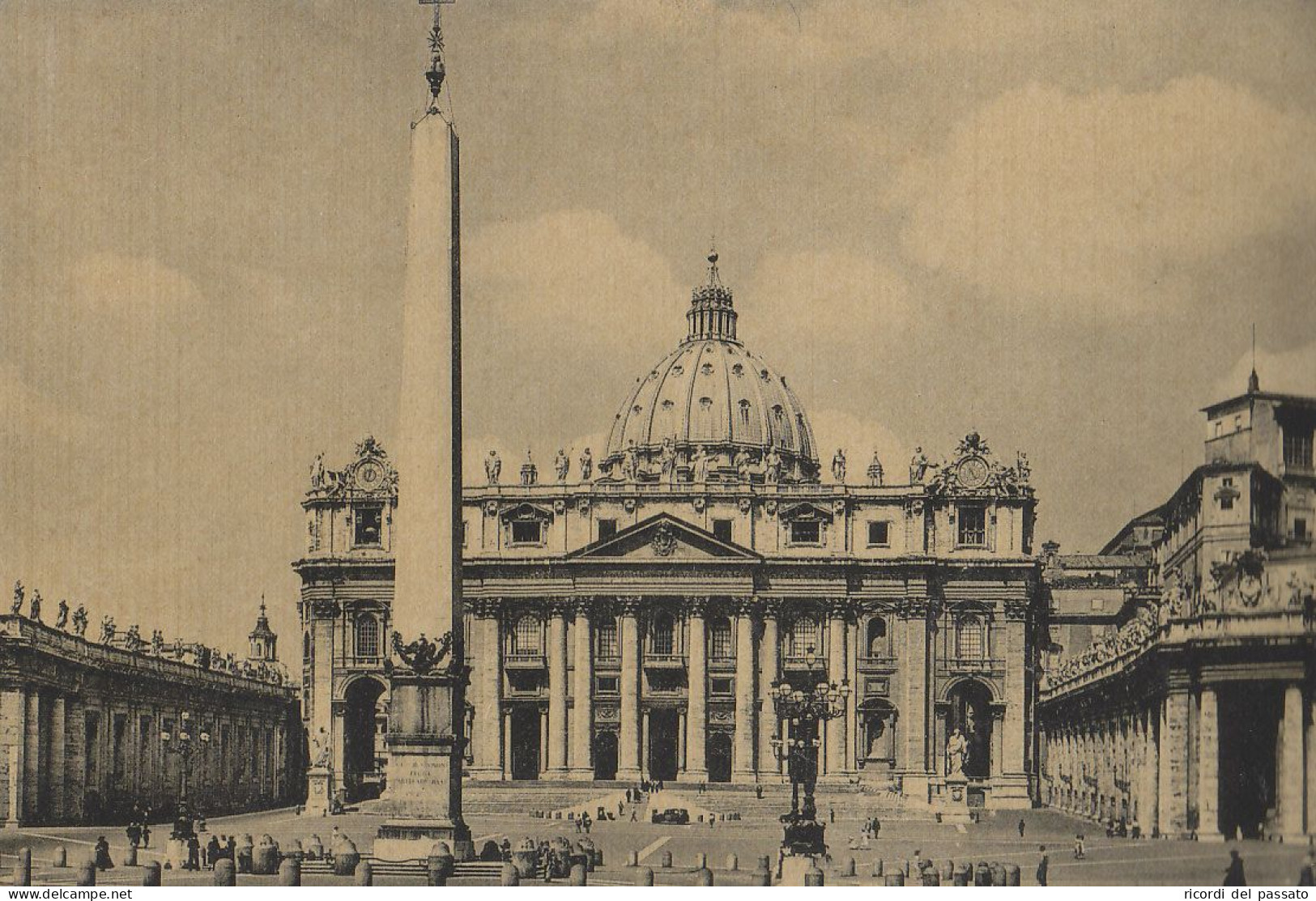 Cartolina Roma - Basilica Di San Pietro - San Pietro