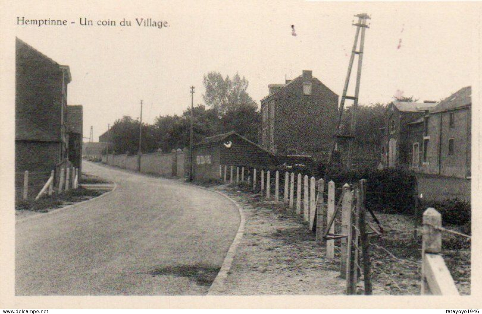 Hemptinne   Un Coin Du Village N'a Pas Circulé - Fernelmont