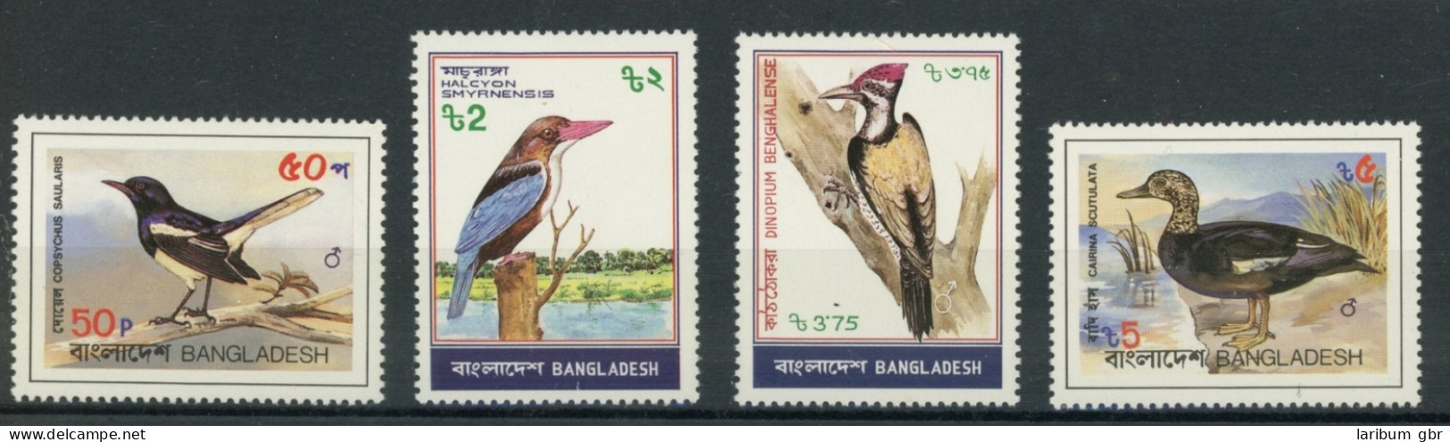 Bangladesch 186-189 Postfrisch Vögel #JD350 - Bangladesch