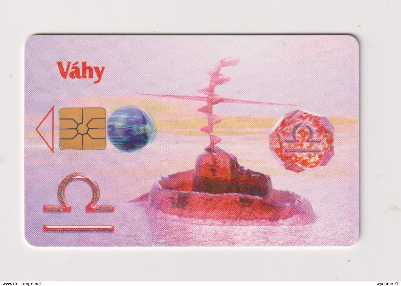 CZECH REPUBLIC - Zodiac Vahy Chip Phonecard - Czech Republic