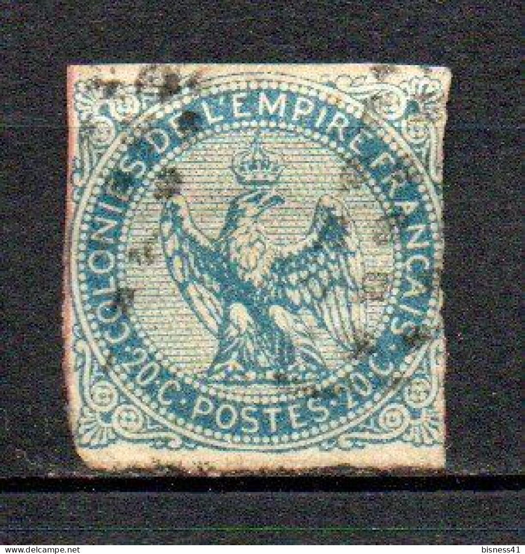 Col41 Colonies Générales N° 4 Oblitéré Cote 17,00 € - Eagle And Crown