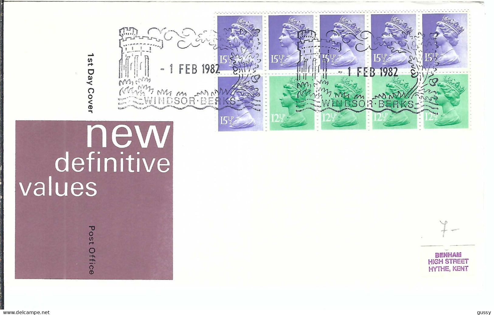 GRANDE BRETAGNE Ca.1982: FDC - 1981-1990 Decimal Issues