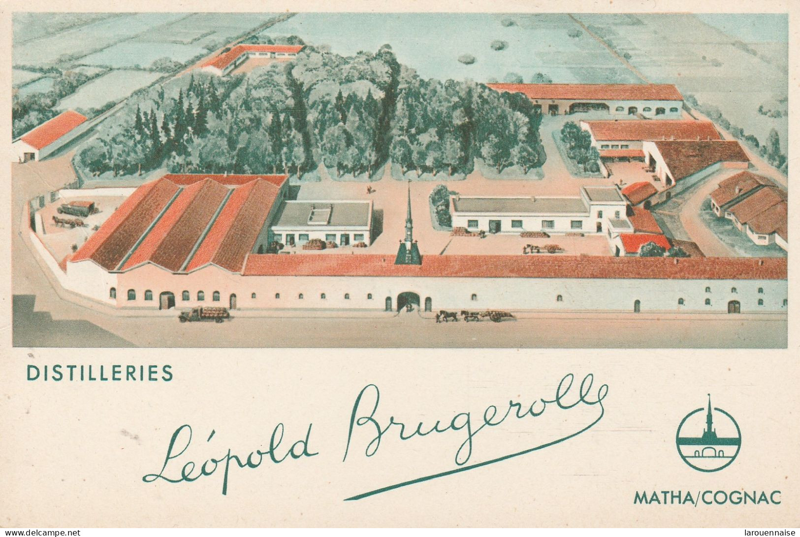 17 - MATHA - Distilleries Léopold Brugerolle - Matha / Cognac - Matha
