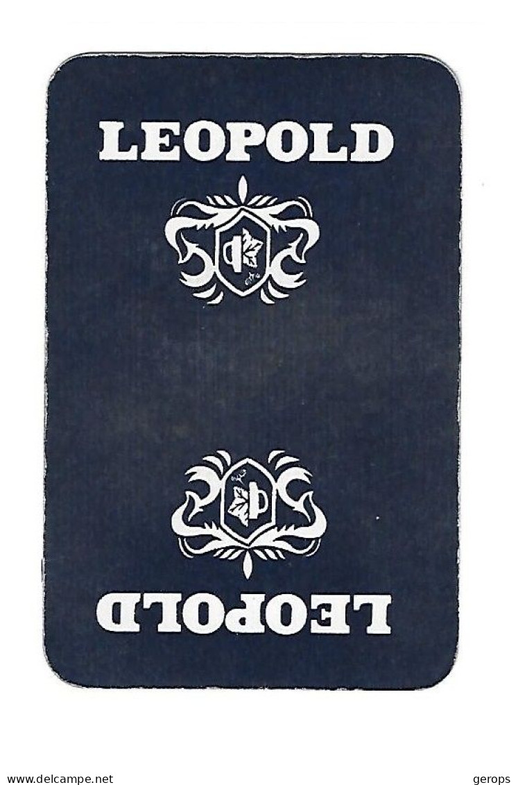 192a 1 Losse Speelkaart Brij. Leopold Brussel - Other & Unclassified