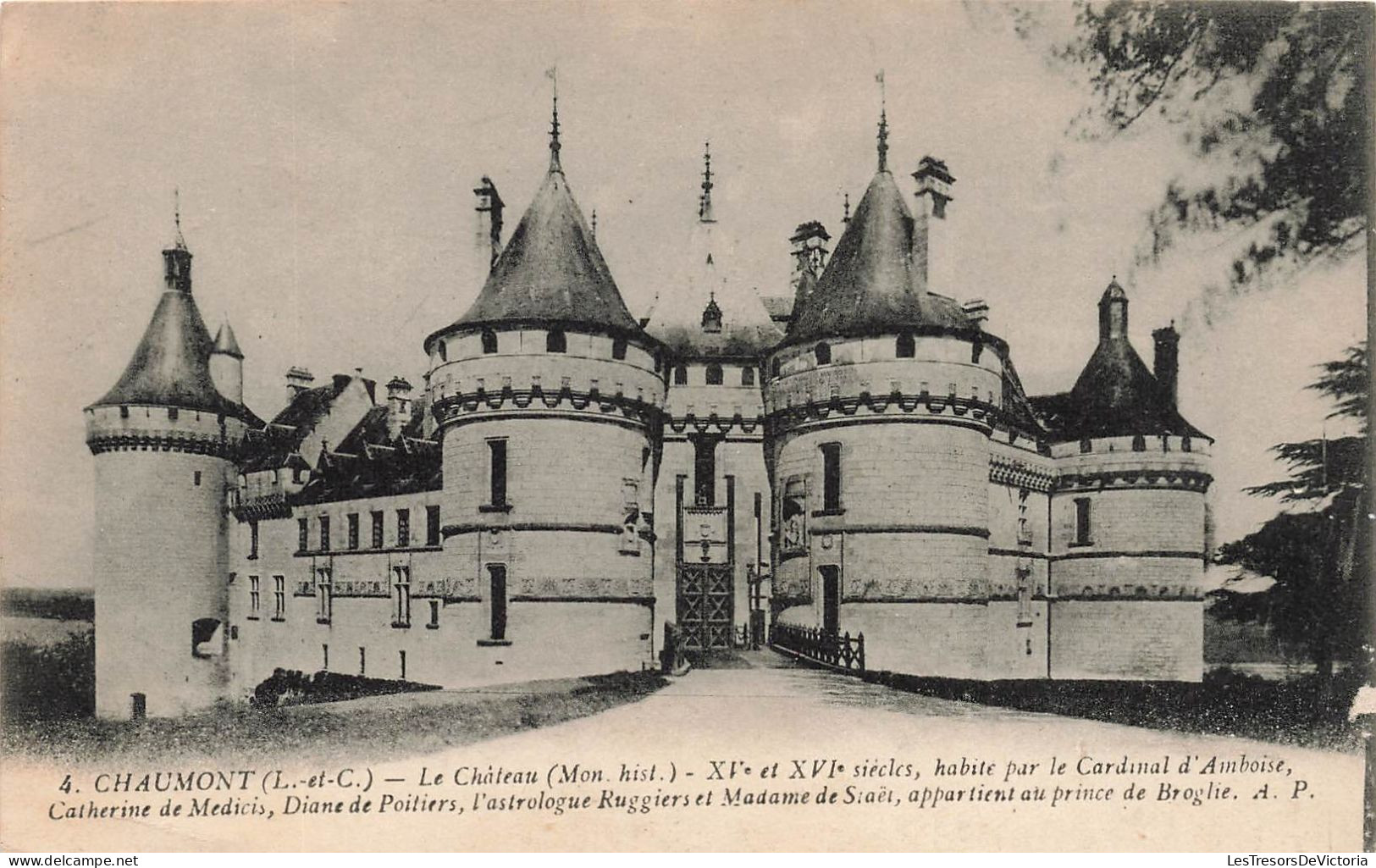 FRANCE - Chaumont - Le Château XVè Et XVIè Siècles - Carte Postale Ancienne - Chaumont