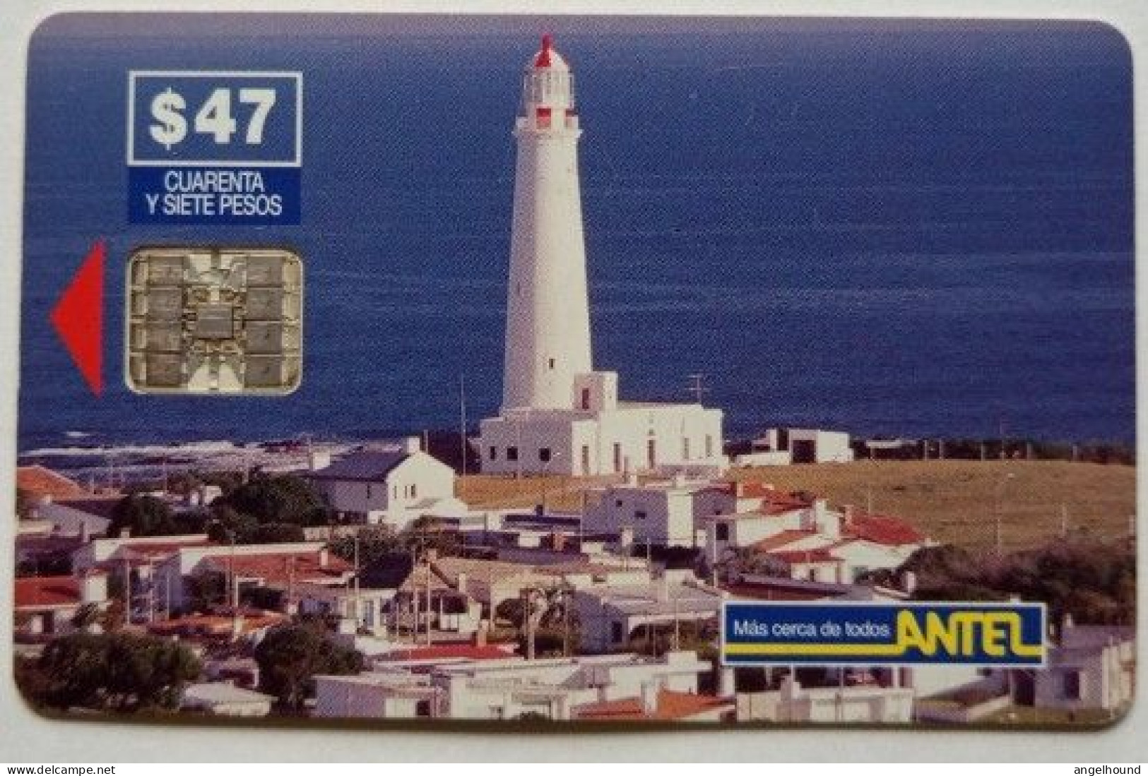 Uruguay Antel $47 Chip Card - La Paloma Lighthouse - Uruguay