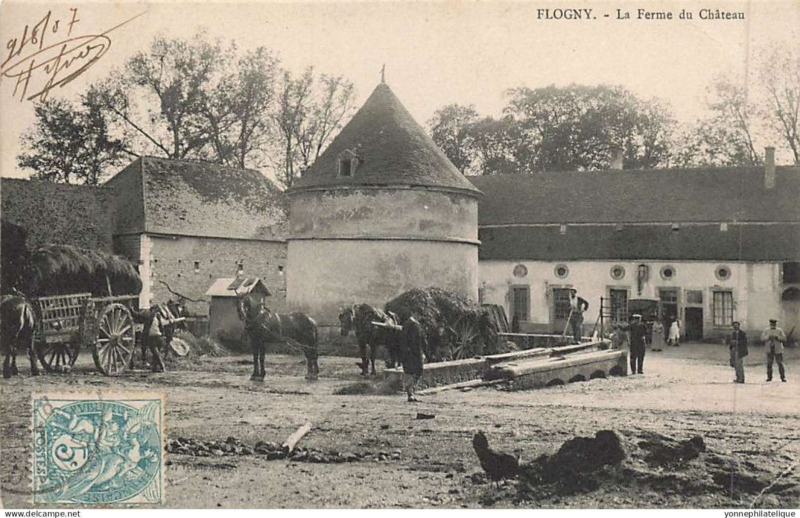 89 - YONNE - FLOGNY - La Ferme Du Château - Animation - 11213 - Flogny La Chapelle