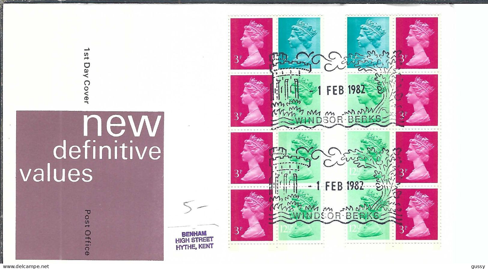 GRANDE BRETAGNE Ca.1982: FDC - 1981-1990 Decimal Issues