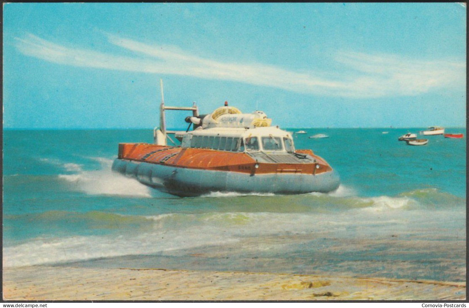 Saunders-Roe SRN6 Hovercraft, C.1970 - Postcard - Hovercrafts