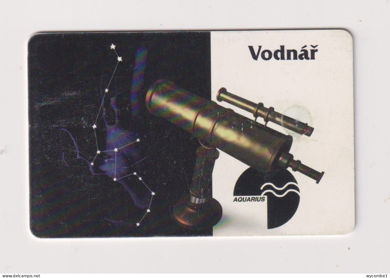 CZECH REPUBLIC - Zodiac Vodnar Chip Phonecard - Repubblica Ceca