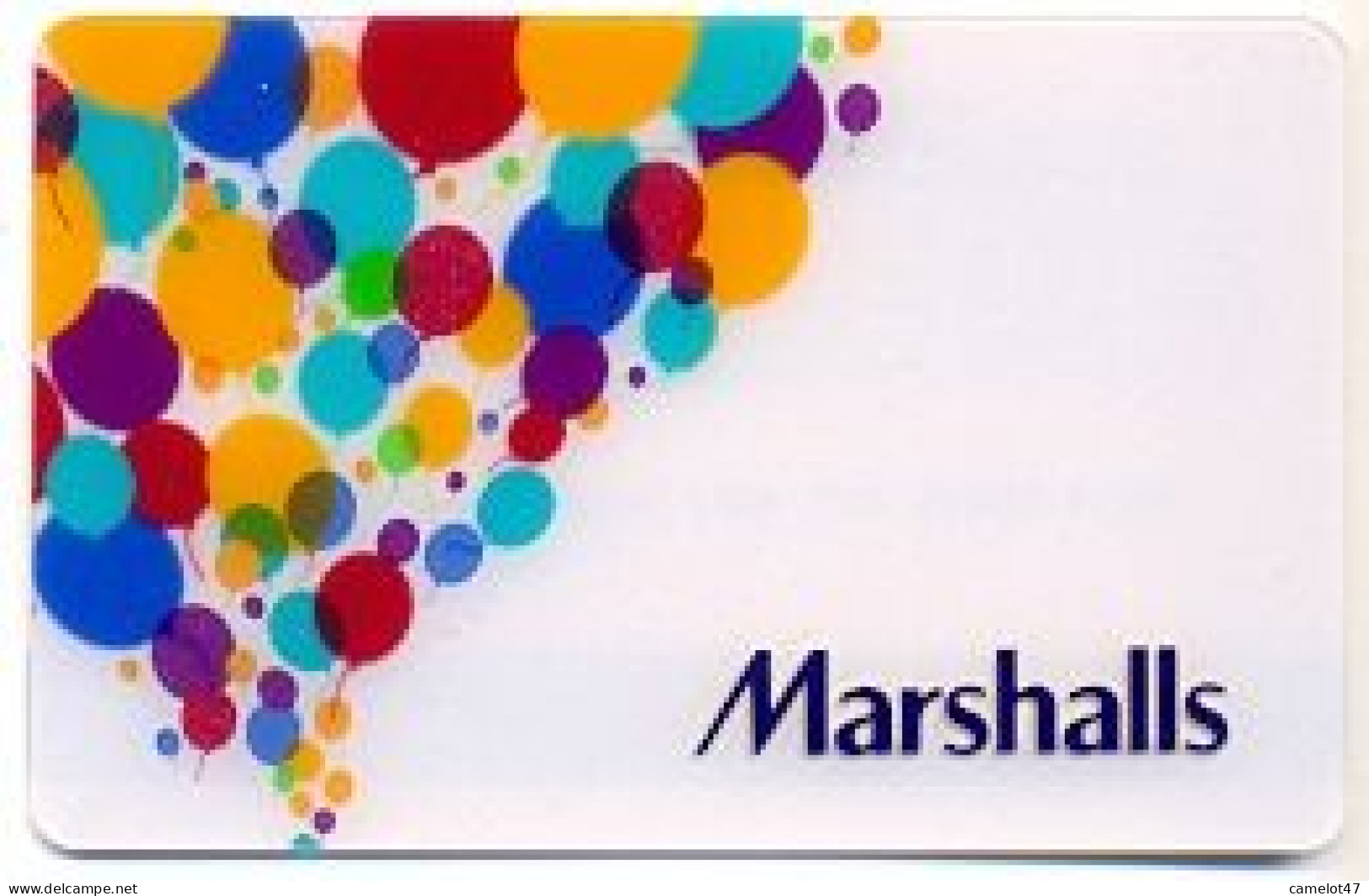 Marshalls  U.S.A., Carte Cadeau Pour Collection, Sans Valeur, # Marshalls-103 - Treuekarten