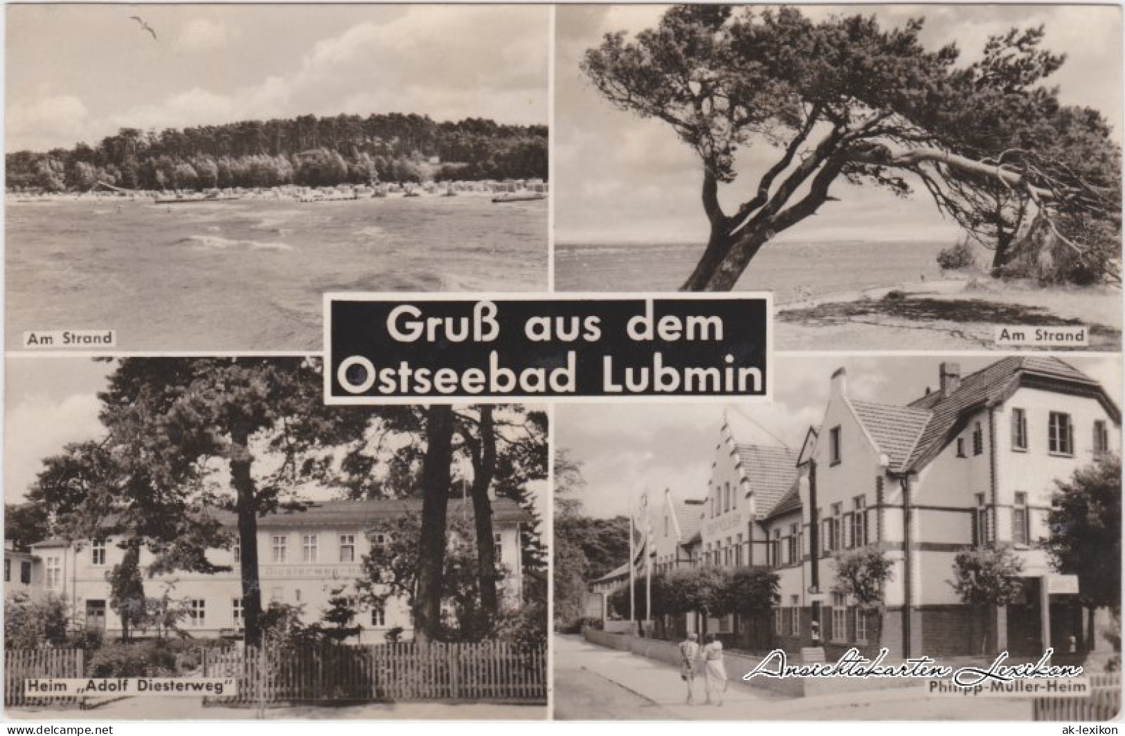 Lubmin Am Strand, Heim Adolf Diesterweg Philipp-Müller-Heim 1964 - Lubmin