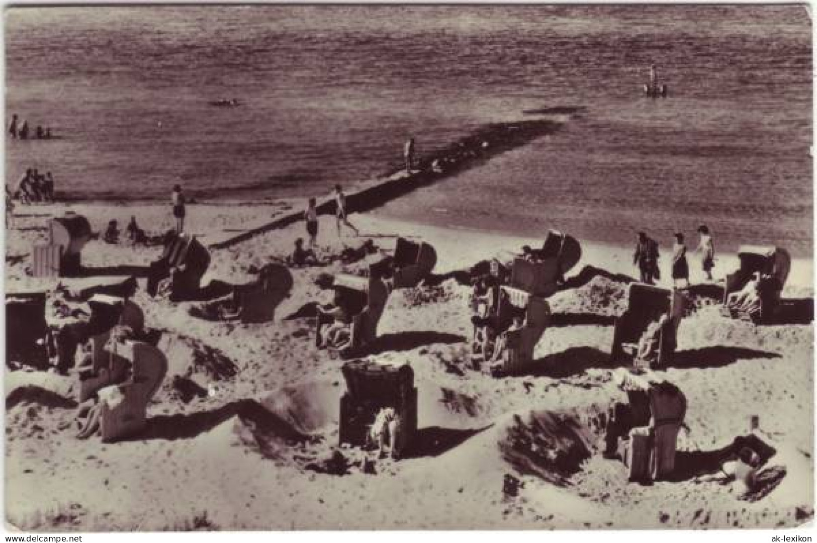 Ansichtskarte Zingst Strand 1958 - Zingst