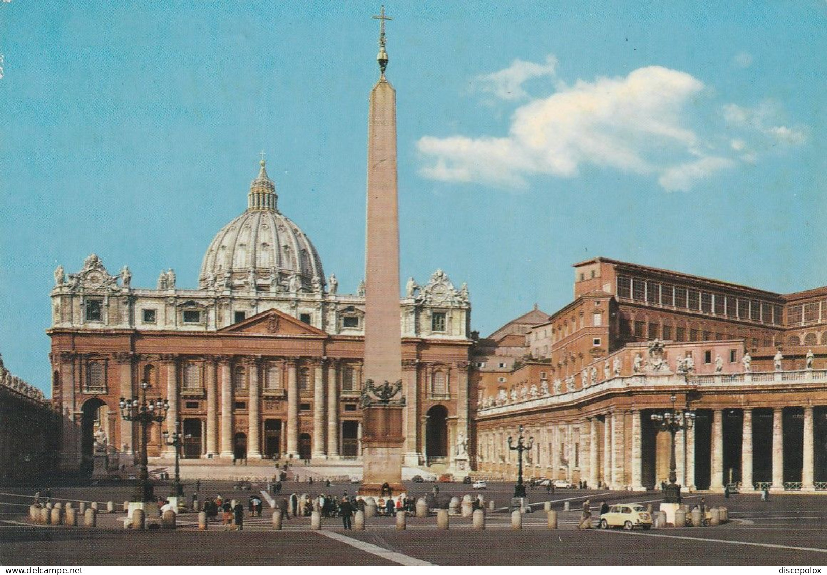 U5381 Roma - Piazza E Basilica San Pietro - Auto Cars Voitures / Viaggiata 1975 - San Pietro