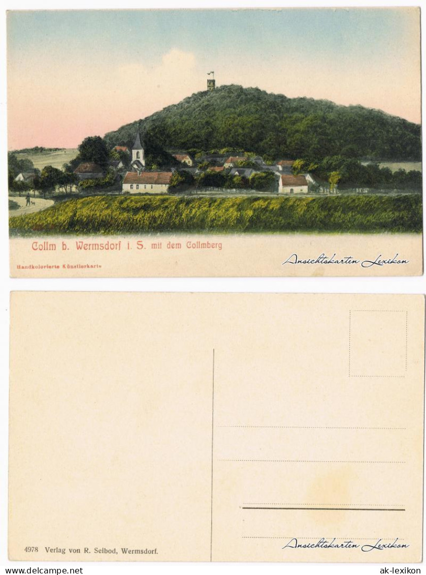 Ansichtskarte Collm-Wermsdorf Collmberg 1912  - Wermsdorf