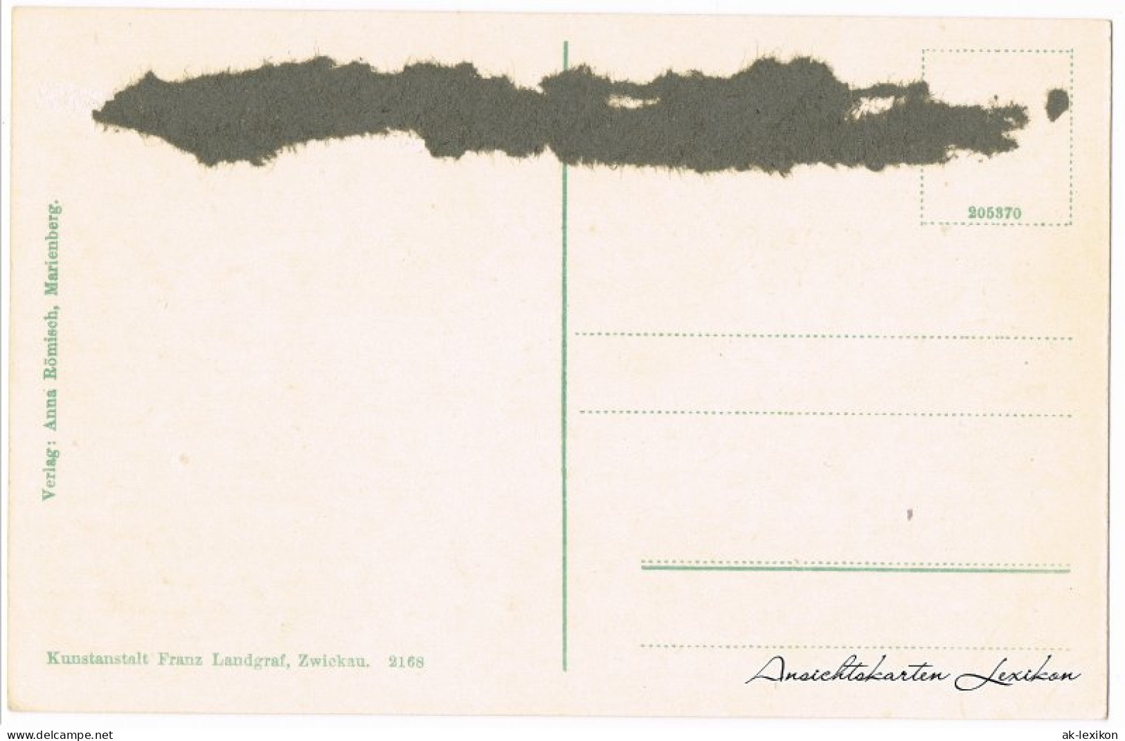 Ansichtskarte Marienberg Im Erzgebirge Zschopauer Straße 1922  - Marienberg