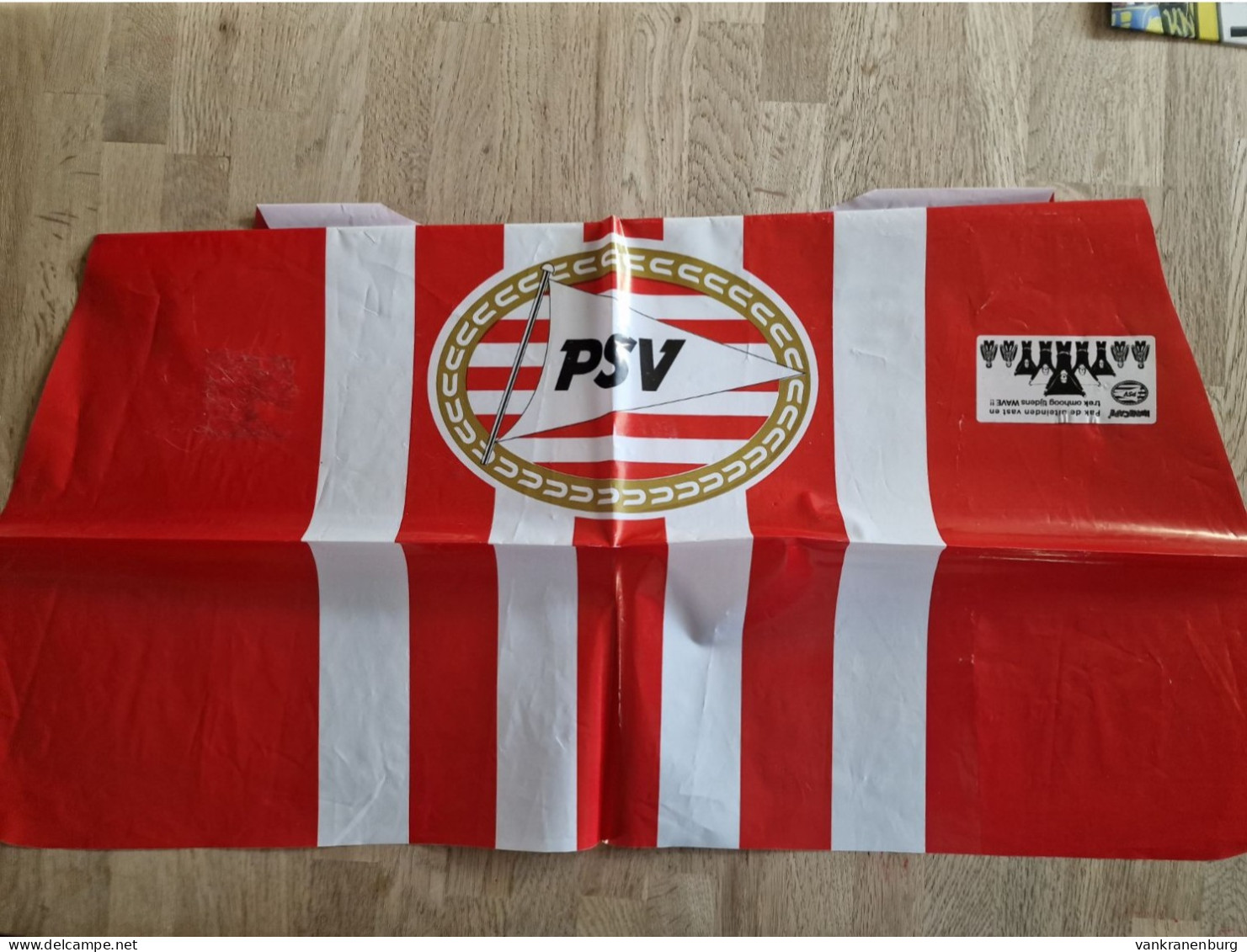 Wave Cape PSV Eindhoven - Arsenal - 20.02.07 - UEFA Champions League - Football Fussball Soccer Calcio - Abbigliamento, Souvenirs & Varie