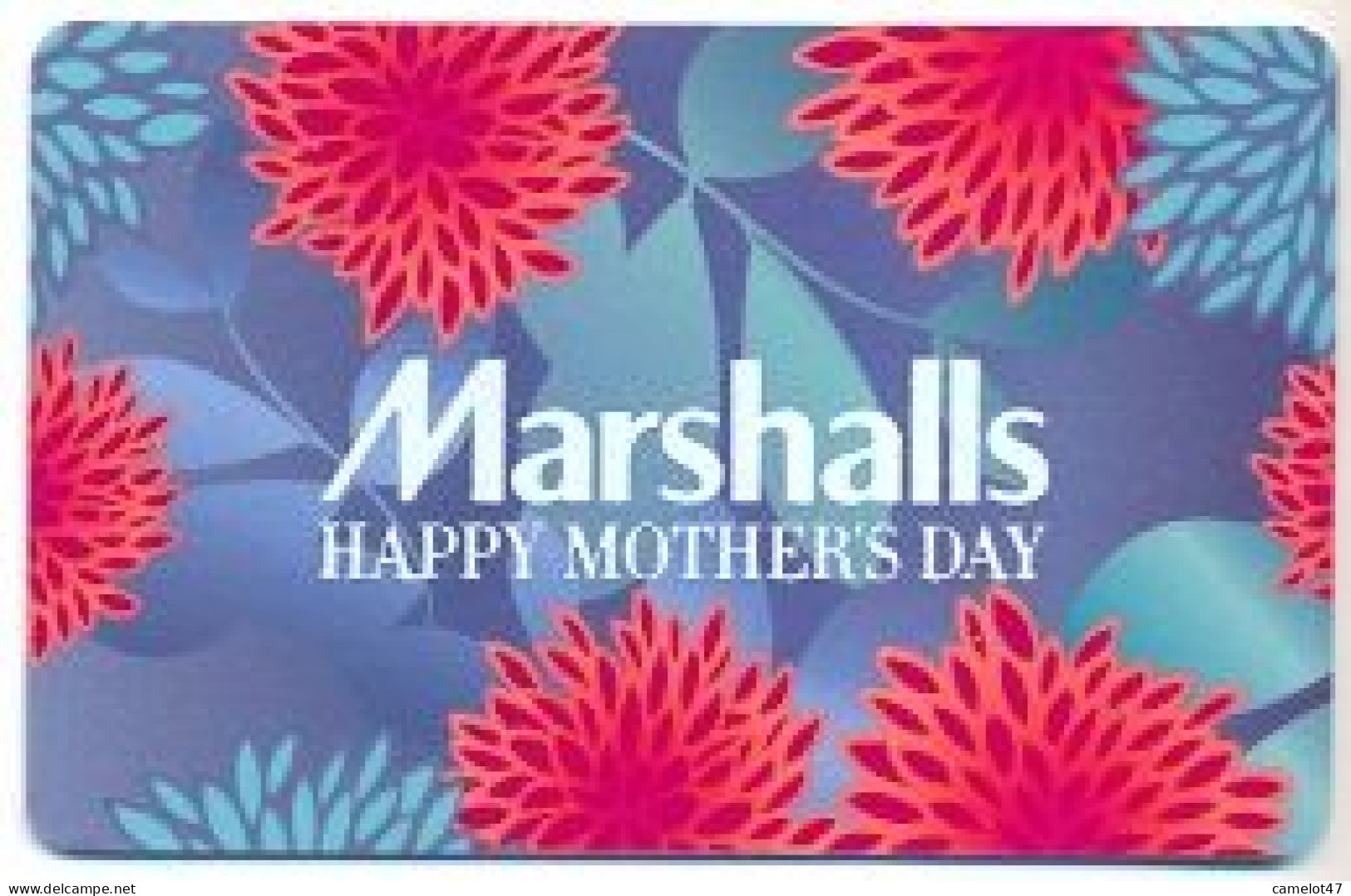 Marshalls  U.S.A., Carte Cadeau Pour Collection, Sans Valeur, # Marshalls-107 - Gift And Loyalty Cards
