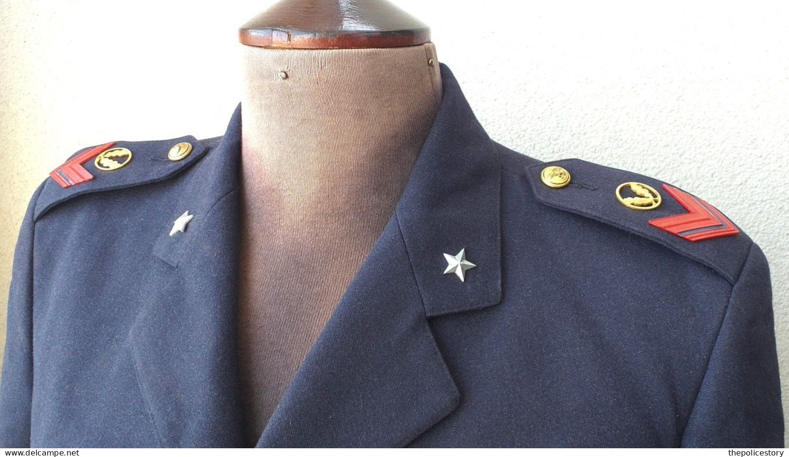Giacca Pantaloni Vintage Anni 80 Da Aviere Scelto Della VAM Aeronautica Militare - Uniformen