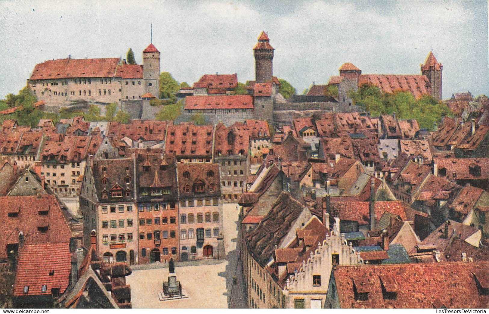 ALLEMAGNE - Vue Générale De La Ville - Nürnberg - Albrecht Durer Denkmal Mit Blick Auf Die Burg - Carte Postale Ancienne - Nuernberg
