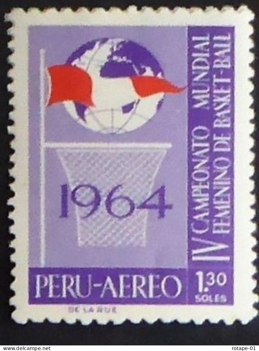 Peru/Pérou  1965 YT N°PE A196 Champ. Du Monde - N** - Pérou