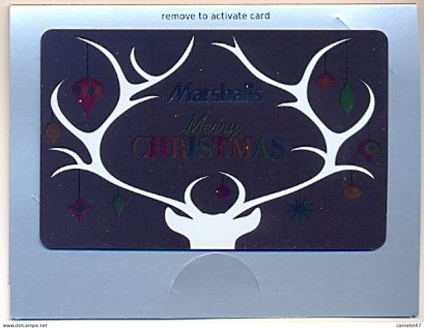 Marshalls  U.S.A., Carte Cadeau Pour Collection, Sans Valeur, # Marshalls-110a - Gift And Loyalty Cards