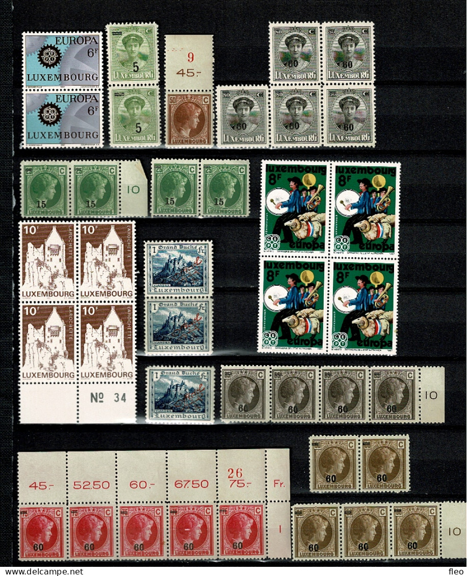 1920/1969.... Luxemburg /LUXEMBOURG COLLECTION** - Collezioni