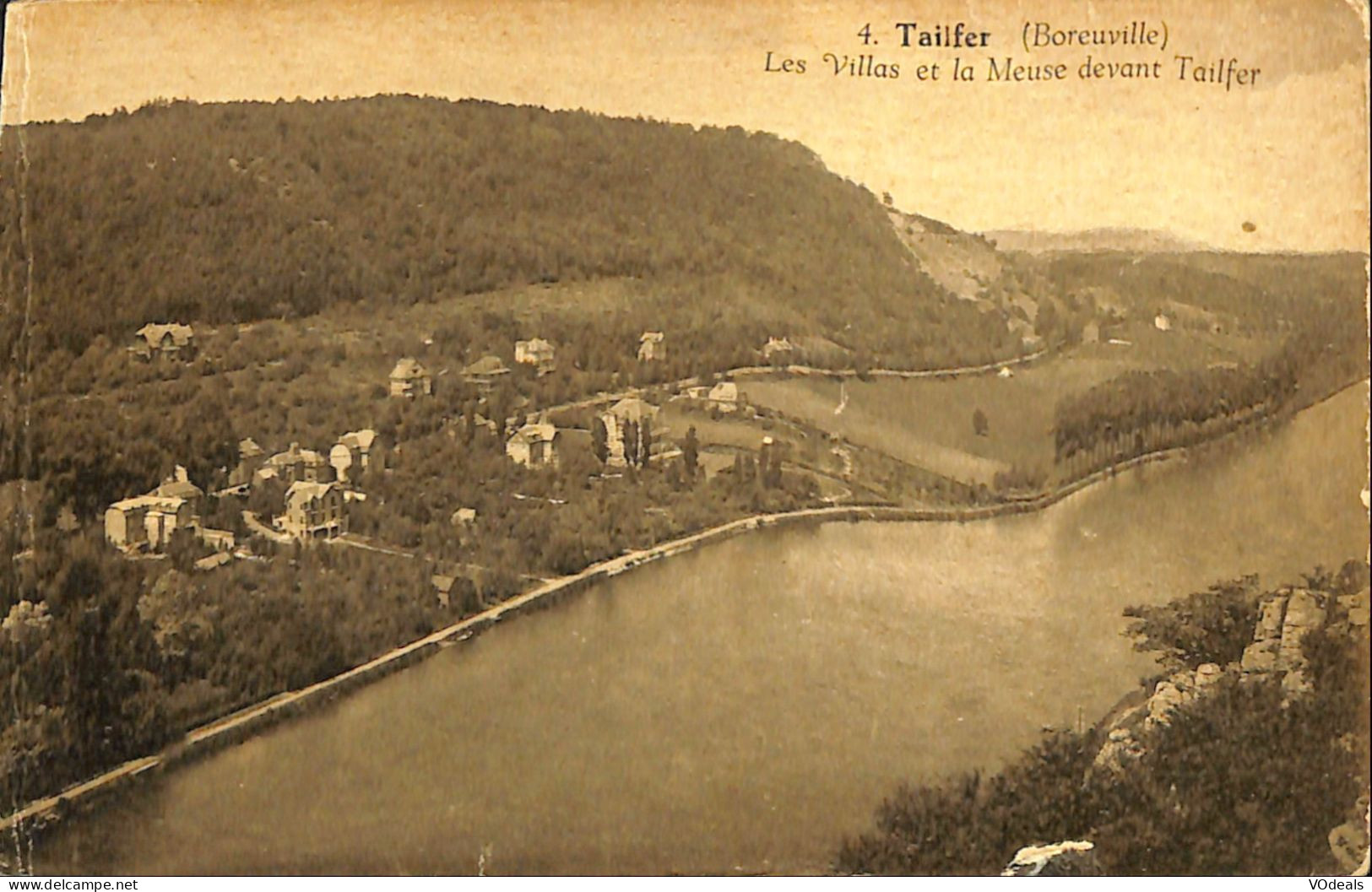 Belgique - Namur - Tailfer - Les Villas Et Le Meuse - Profondeville