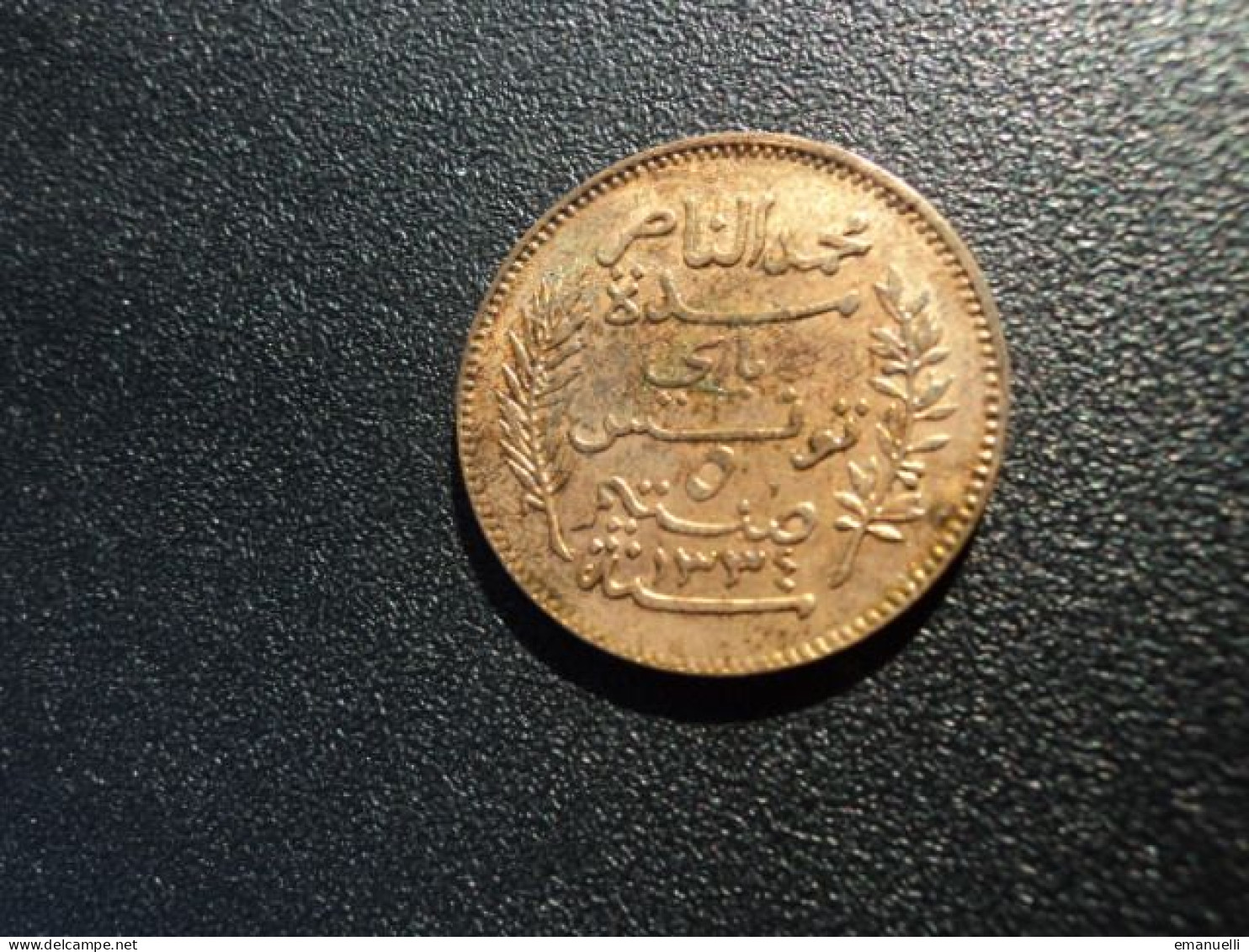 TUNISIE : 5 CENTIMES  1326 / 1908 A    G.78 / KM 235      SUP * - Tunisie