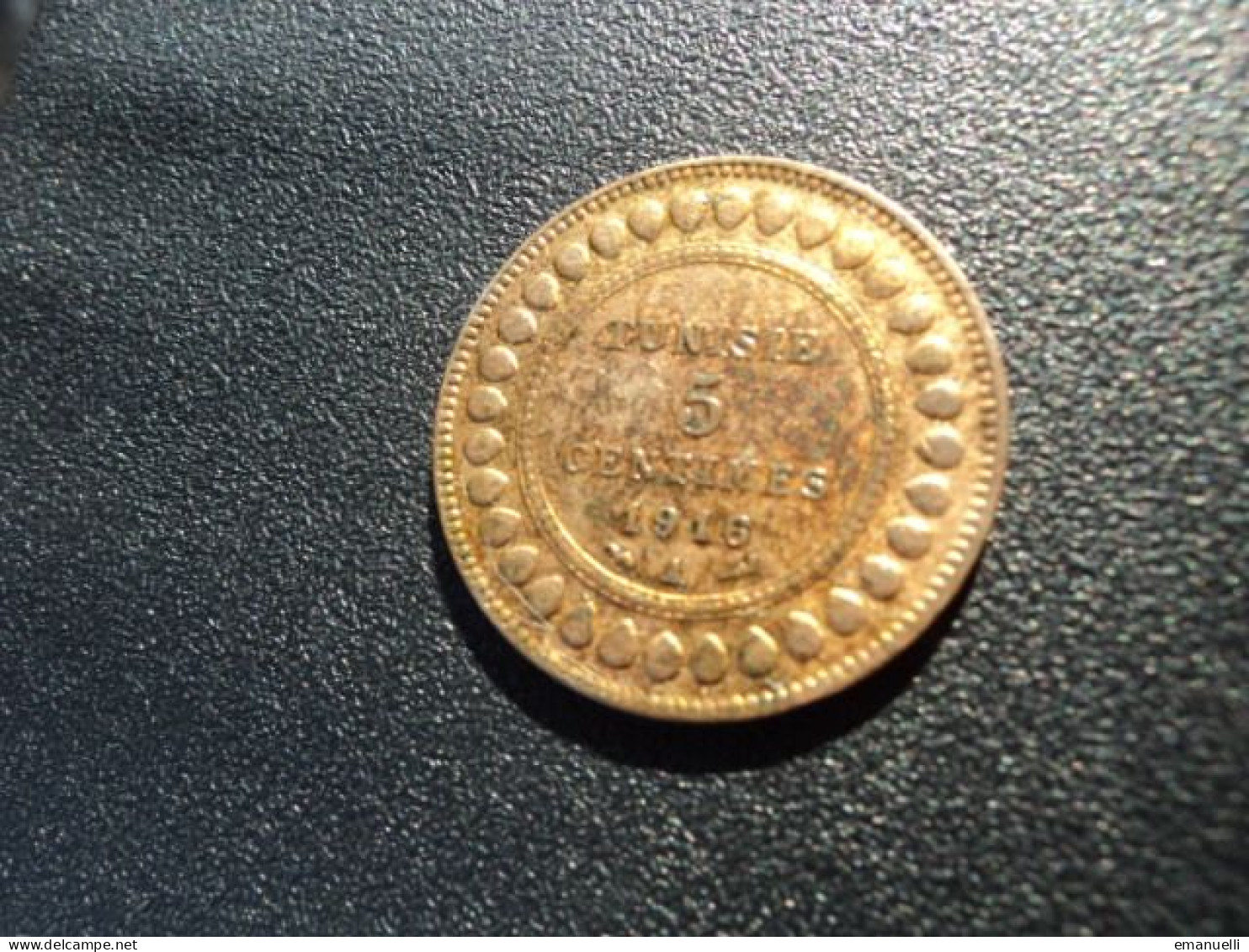 TUNISIE : 5 CENTIMES  1326 / 1908 A    G.78 / KM 235      SUP * - Tunesien